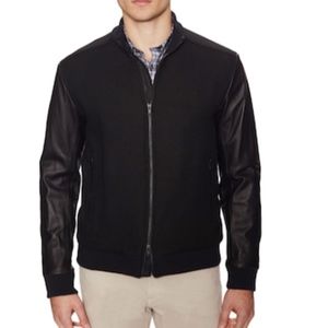 Theory Men's Black Rifle Bolmanne Bomber Jacket